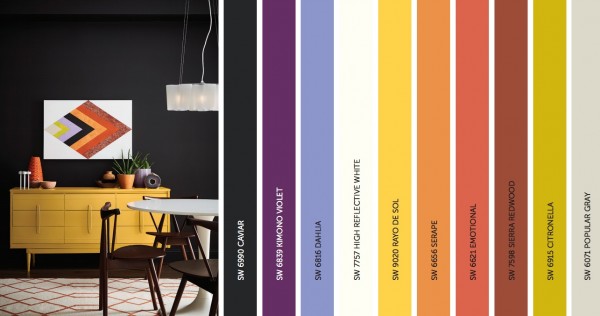 Feisty Self Expression Mixes With Soulful Nostalgia To Create Sherwin Williams 2017 Colormix Forecast