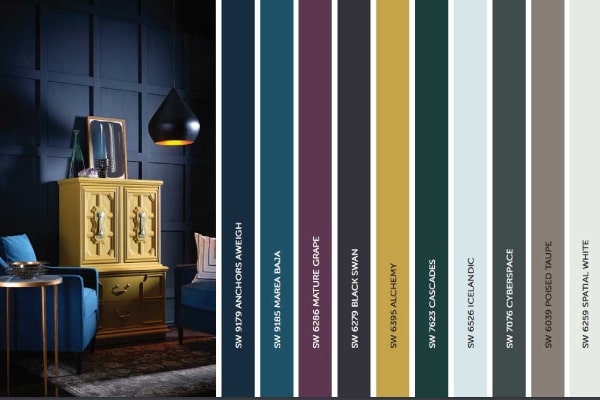 Feisty Self Expression Mixes With Soulful Nostalgia To Create Sherwin Williams 2017 Colormix Forecast