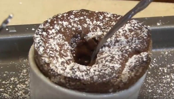 Make Valentines Super Sweet Chocolate Souffle