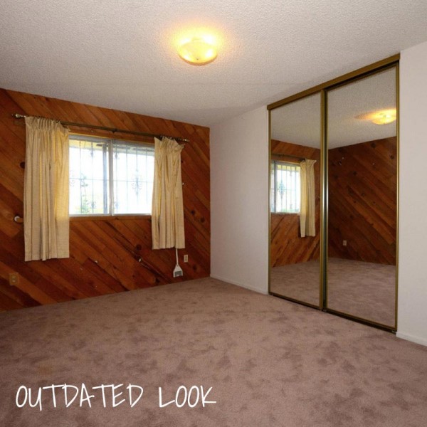 outdated look bedroom in ca