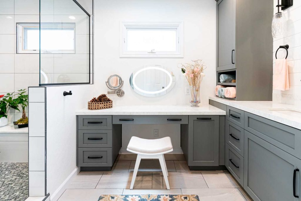 vanity award-winning master bathroom remodel