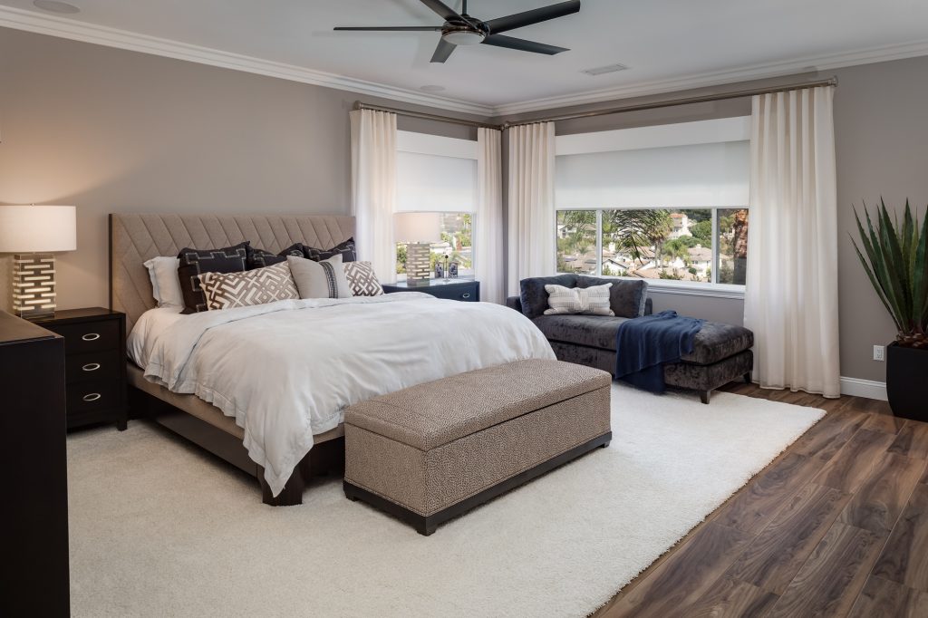 master bedroom award-winning home remodel